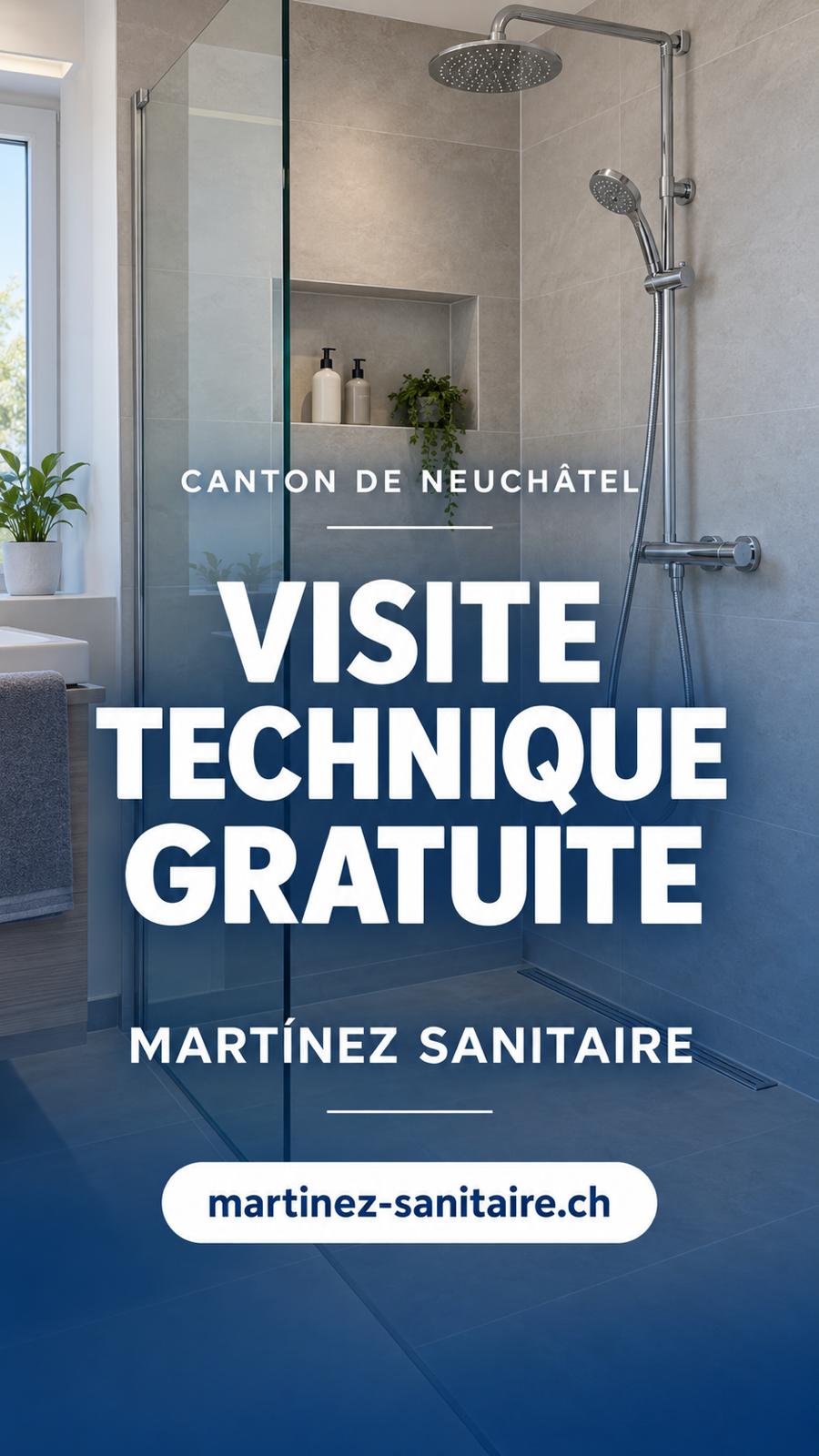 Visite technique gratuite dans le canton de Neuchâtel, Martínez Sanitaire